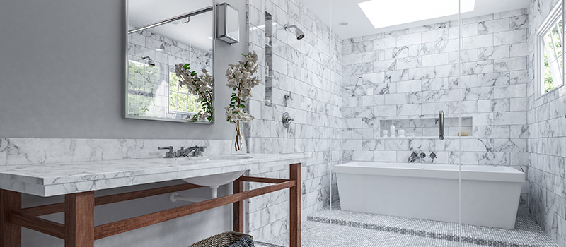 how to Clean Stone & Tile Showers & Bathrooms